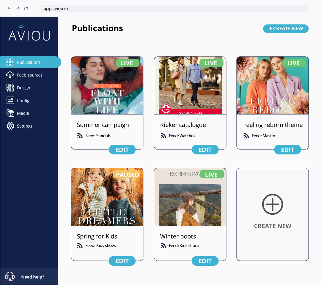 AVIOU platform v2 AVIOU platform v2